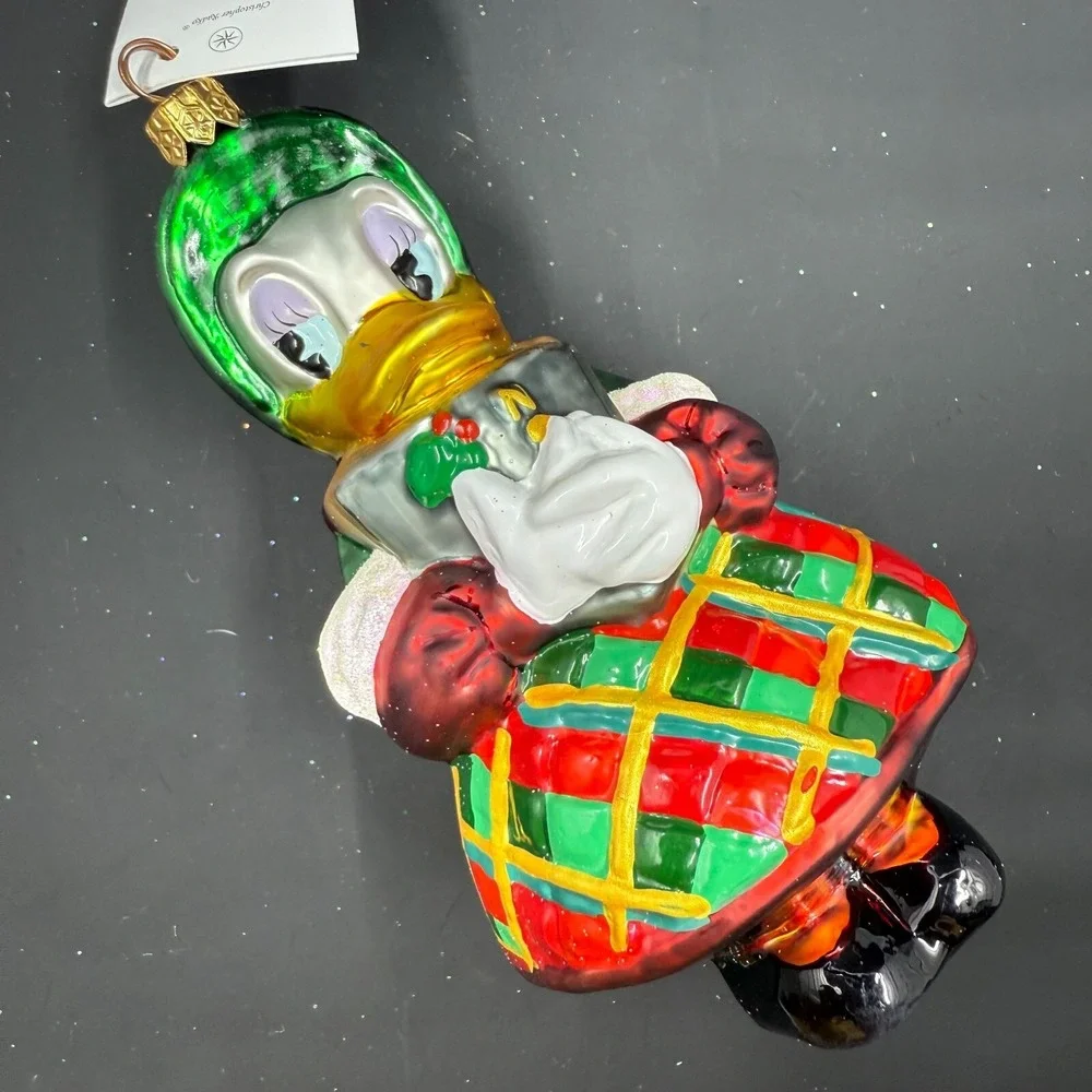 1998 CHRISTOPHER RADKO DISNEY CAROLER DAISY DUCK 6